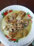 Lodeh jatung pisang kerecek