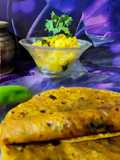 Thepla With Suki Bhaji(Gujjus all time favourite)