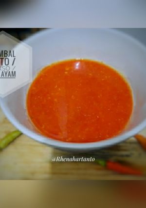 Foto resep Sambal Soto / Bakso atau Mie Ayam, mantap