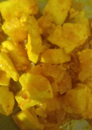 A picture of Paneer veg.
