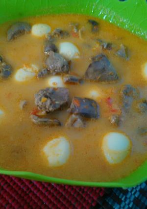 Foto resep Gulai ati ampela + puyuh