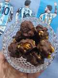 🏆🍫 El postre que juega la final. Bombones de nueces, dulce de leche y chocolate ⚽️