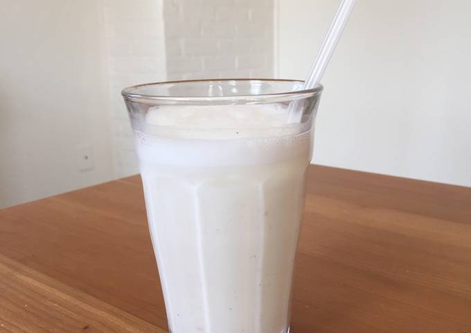 Cardamon Lassi (yogurt drink) - very simple, refreshing