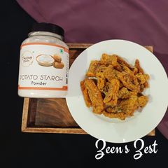 Fried Bombay Duck with Potato flour A picture of Fried Bombay Duck with Potato flour.