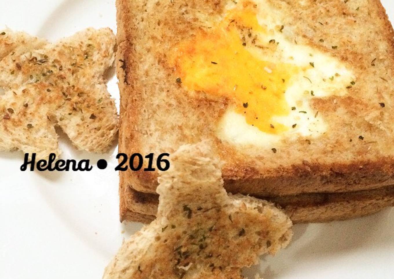 Roti Tawar Panggang cemilan sore