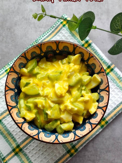 Foto resep Salad timun telur 🇨🇳