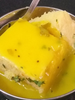 A picture of Dhokla.