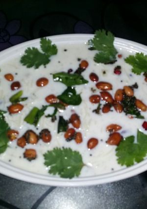 A picture of Curd Rice.