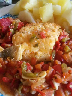 Una foto de Bacalao ajoarriero