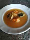 Caldo de Navidad vegetariano