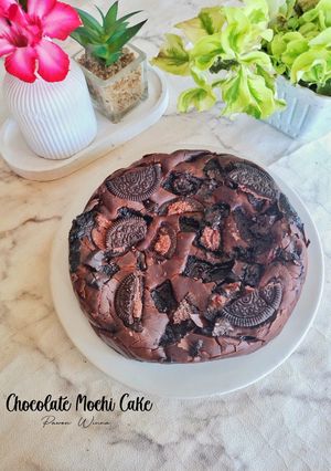 Foto resep 816. Chocolate Mochi Cake (Bu Ei)