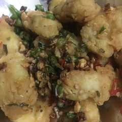 A picture of Ikan dori cabe garam.