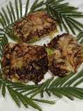 Involtini di verza ripieni di verdure