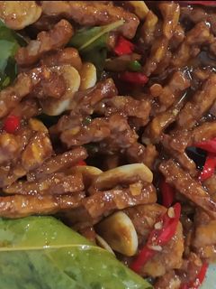 Foto resep Orek tempe pedas manis