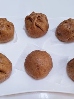 Hình của món Bánh bao nguyên cám.