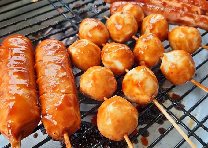 Resep Sosis Bakso Bakar Oleh Dapur Khayla Cookpad