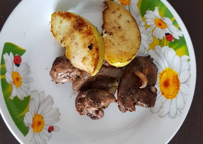 Тушеная картошка с печенью - пошаговый рецепт с фото на paraskevat.ru