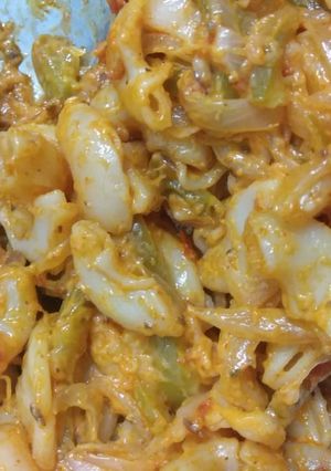 A picture of Veg macroni.