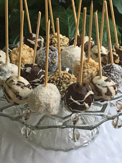 Una foto de CAKE POPS con sobras de bizcochuelo ❤️🔥