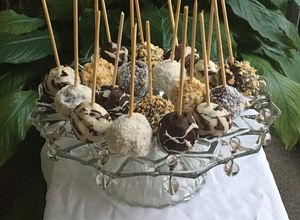 Una foto de CAKE POPS con sobras de bizcochuelo ❤️‍🔥