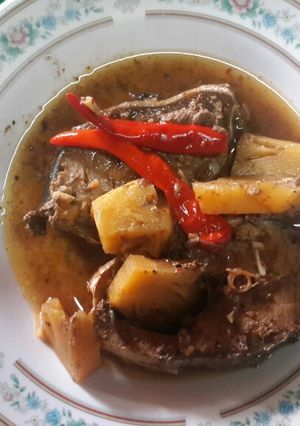 Hình của món Cá kho thơm (cá ngừ, cá cam...).