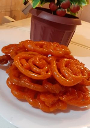 A picture of Jaleebi.