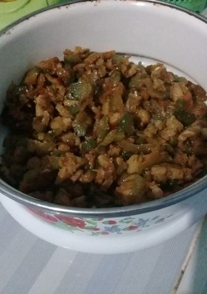 Foto resep Tumis pare dan tempe