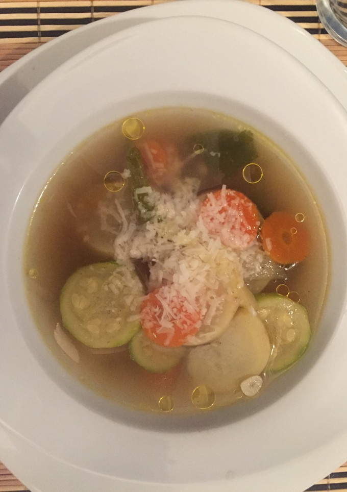 Una foto de Sopa de verduras de Clelia