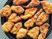Una foto di pollo con miele