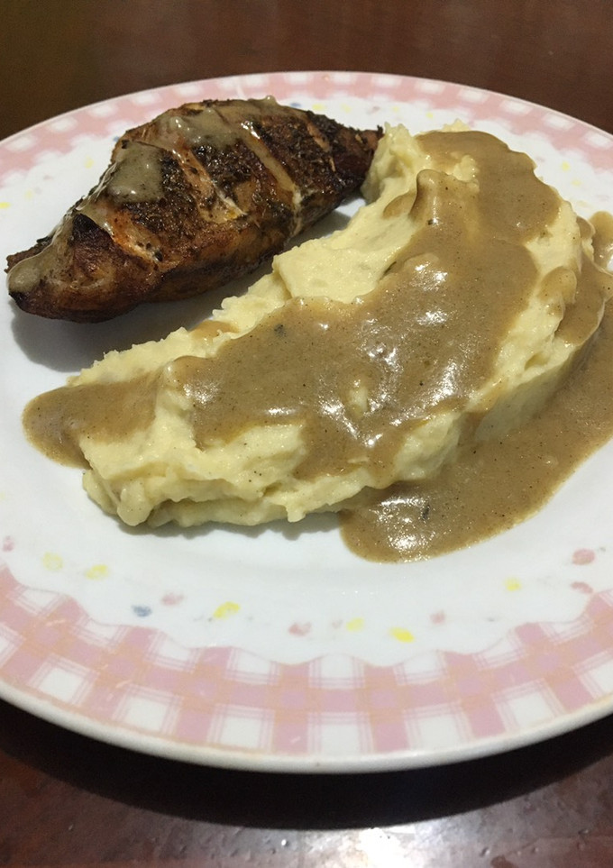 A picture of Mashed potato.
