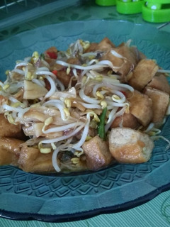 Foto resep Tumis tauge tahu teri