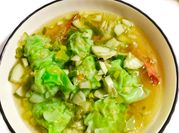 Gambar kuah tekwan pakai ebi