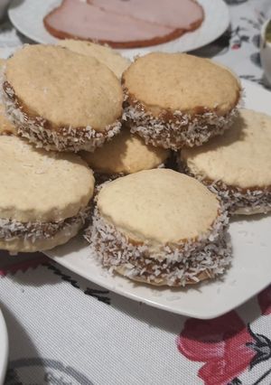 Una foto de Alfajores de maicena