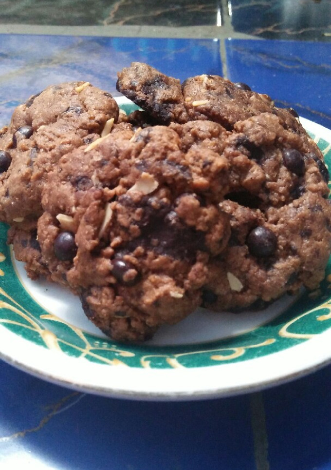 Foto resep Chococips cookies (tanpa mixer)