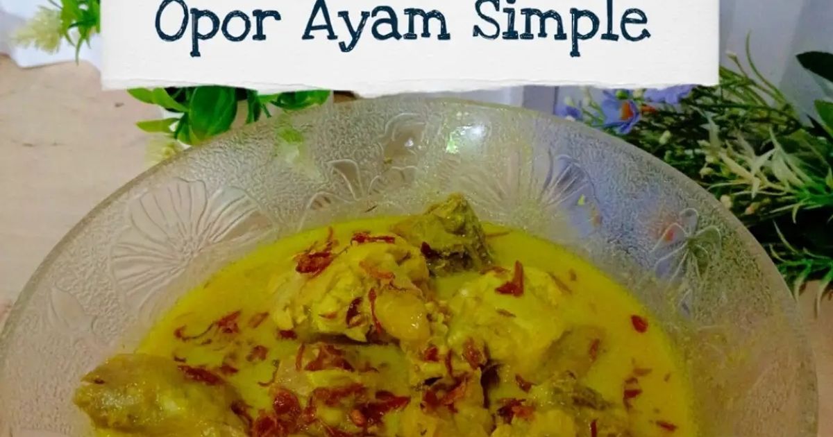 Opor Ayam Simple