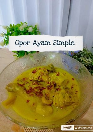 Foto resep Opor Ayam Simple