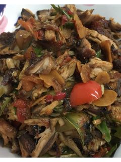 Foto resep Tongkol suir pedas