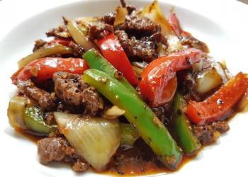 Ultimate Cooking Recipe Stir Fry Beef in Black Pepper Sauce Practical Delicious