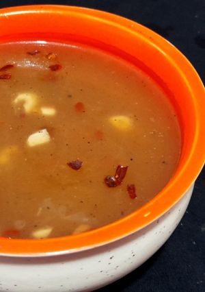 हॉट सूप (hot soup recipe in Hindi) रेसिपी मुख्य फोटो