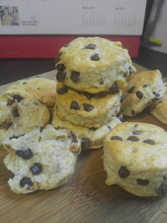 Foto resep Chocolate chips scone