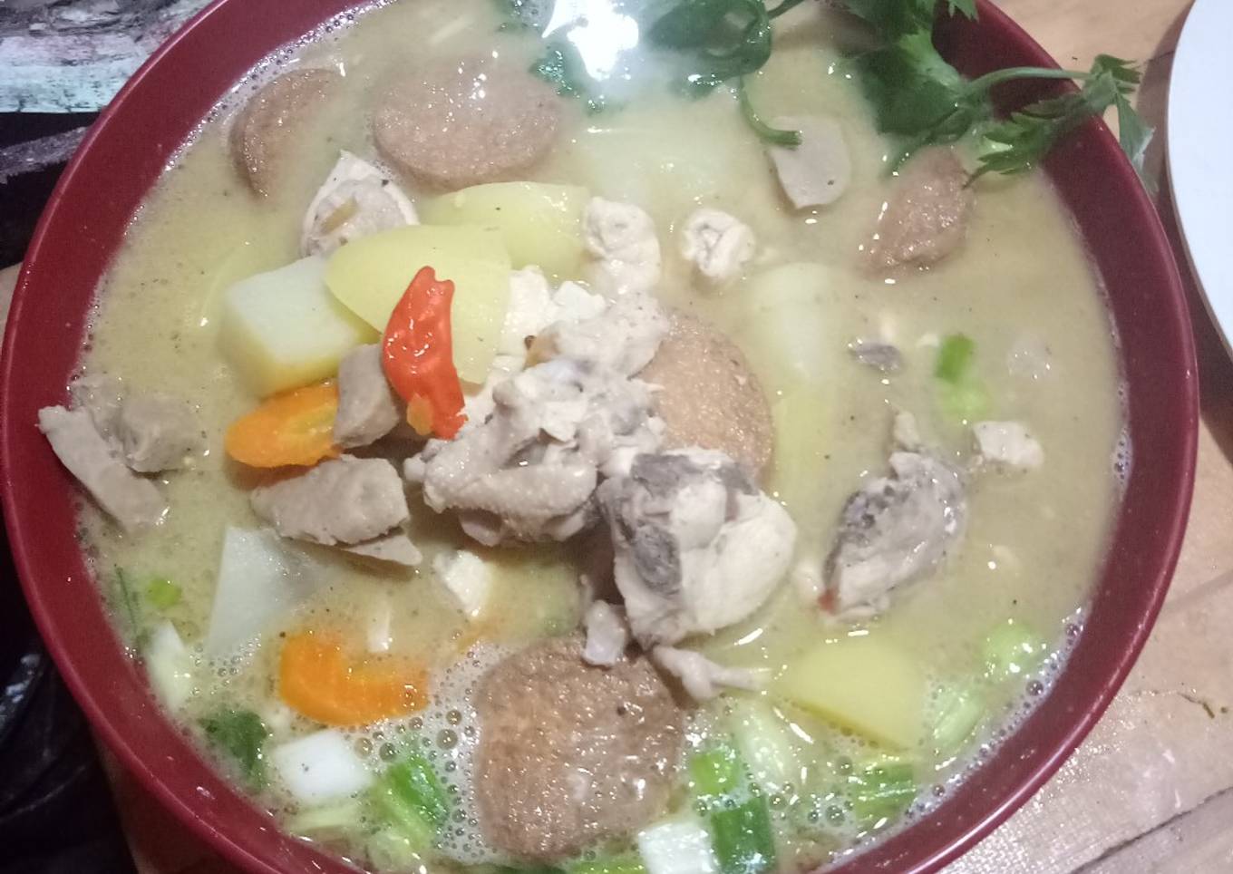 Sop Ayam Tofu