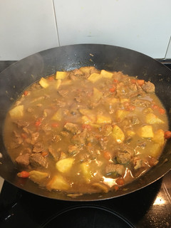 Una foto de Magro de cerdo con vino tinto