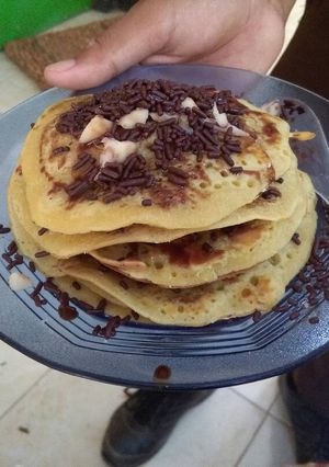 Foto resep Pancake dasar/netral