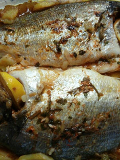 Una foto de Doradas al horno