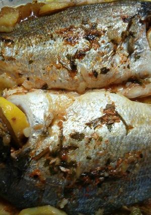 Una foto de Doradas al horno
