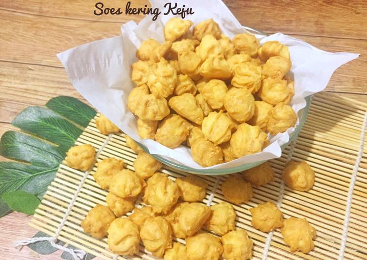 Soes kering keju simple