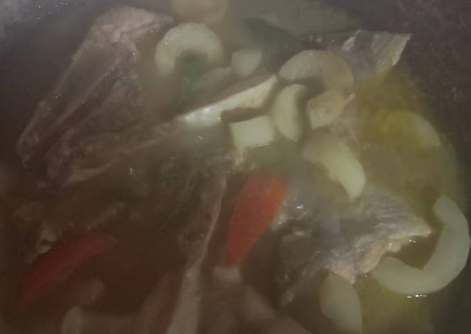 Sayur Asem ikan patin