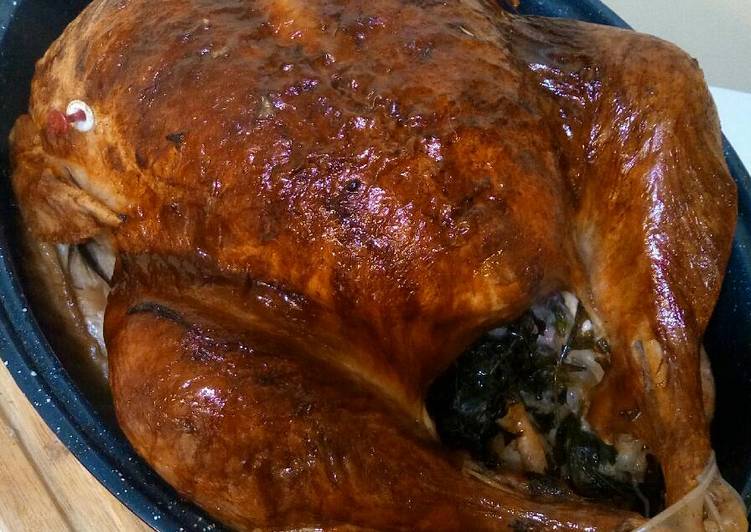 Recipe of Delicious Roasted Whole Turkey