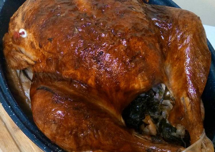 Steps to Make Any-night-of-the-week Roasted Whole Turkey