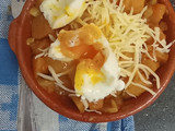 Huevo con calabaza